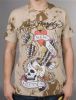 ED Hardy Painted Short Sleeve Tee- New York City (ED Hardy peint à manches courtes Tee-New York City)