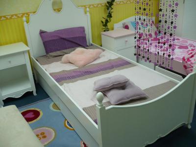 Kids/Children Bedroom Furniture - Victoria Collection - Single Bed (Дети / Детская мебель для спальни - Виктория Collection - одноместный)