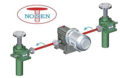 Worm Gear Jacks Lift Table ()