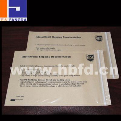 self adhesive packing list envelope ()