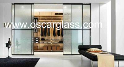 Wardrobe decorative glass/partition glass/sliding glass door/home decoration gla ()