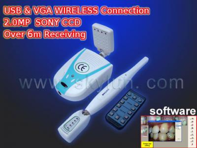 Wireless USB/VGA Dental IntraOral Camera  (MD750+360.W) ()