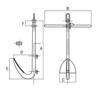 Ship anchor-HALL ANCHOR (Ship anchor-HALL ANCHOR)