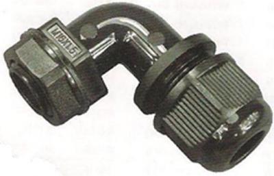 Elbow polyamide cable glands, Elbow nylon cable glands, Right angled polyamide c ()