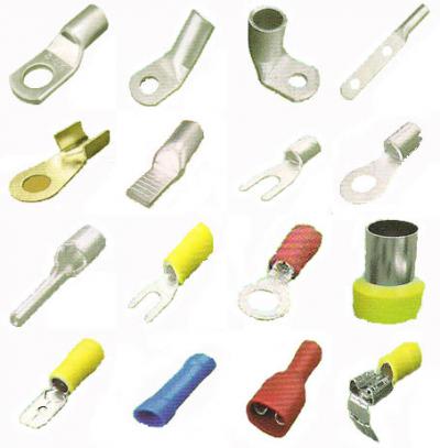 Copper cable lugs, Cable terminals, Wire terminals, Wire lugs ()