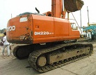 Used Excavator Daewoo DH220LC-V ()