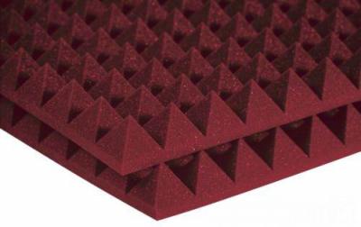 deep red pyramid foam/acoustic pyramid foam/triangle foam