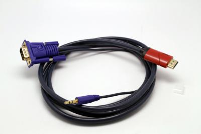 HDMI Male to VGA Male With Audio Cable ()