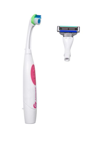 AA battery Operated Toothbrush with Shaver in 1 Ultrasonic Toothbrush (AA battery Operated Toothbrush with Shaver in 1 Ultrasonic Toothbrush)