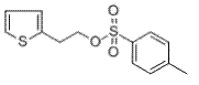 2-(2-thienyl)ethyl toluene-p-sulphonate ()