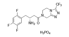 Sitagliptin phosphate, Sitagliptin phosphate monohydrate ()