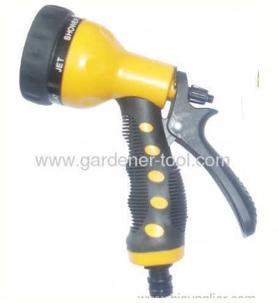 Plastic 7-way garden hose nozzle (Plastic 7-way garden hose nozzle)