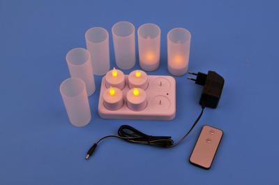 LED rechargeable candle with remote ()