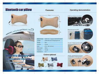 Bluetooth car pillow ()