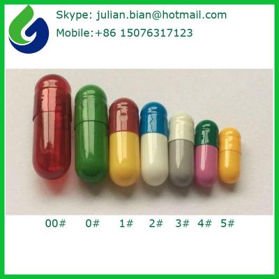 Hard gelatin empty capsules size 00,0,1,2,3,4,5 ()