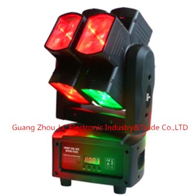 2016 Newest Led Moving Head Light/Led Hot Wheel Light Dual Axis 8pcs 10w 4in1 RG (2016 Новые СИД Moving головной свет / водить Горячие колеса Light двухосевой 8шт 10w 4в1 RGBW 4in1)