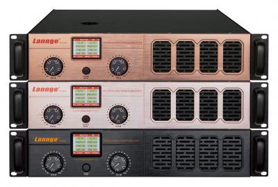 PA-2500  2U class AB professional power amplifier (2×500W at 8 honm)