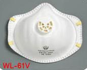 Cone-Shaped Particulate Respirator/Mask with Valve