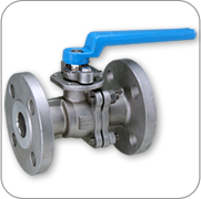  2-PC FLANGED BALL VALVE