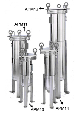 APM Single Bag Filter Housings (APM Single Beutelfiltergehäuse)