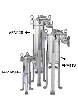 APM Single Bag Filter Housing-Top-In Series (APM Single Bag Boîtier de filtre-Top-in Series)