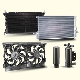 Cooling System-A/C Condensor, Radiator (Система охлаждения-A / C конденсаторный, Радиатор)