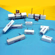 Cement Resistor - Fixed Wirewound Resistors (Ciment Résistances - Résistances fixes bobinées)