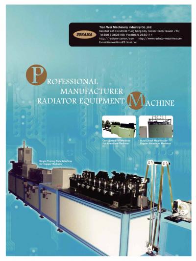 Single Tinning Tube Machine for Copper Radiator (Одноместные Тиннинг Tube машина для медного радиатора)