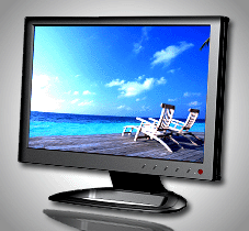 15.4-Inch wide TFT LCD Monitor