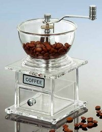 Acrylic Coffee Mill (Acryl KaffeeMühlen)