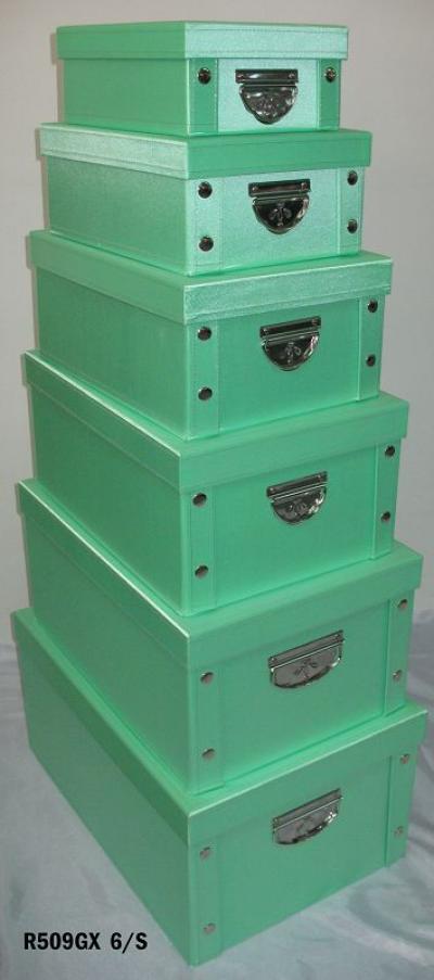 storage box/gift boxes with knock down design (Boîte d`entreposage / boîtes cadeaux avec knock down design)