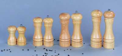 SALT SHAKER & PEPPER MILL SET