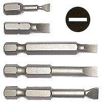 Slotted Insert / Long / Torsion / ACR Bits/Hand tools (Щелевые Вставить / Long / Кручение / ACR Bits / Ручной инструмент)