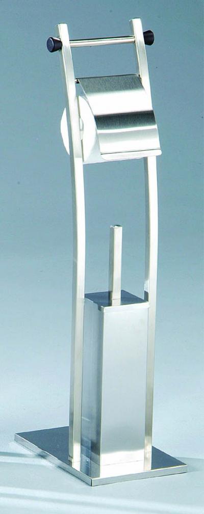 Toilet stand with tissue and toilet brush holder (WC Stand mit Gewebe-und WC-Bürstenhalter)