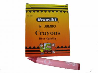 8pcs Jumbo Crayons per box (8шт Jumbo мелки в коробке)