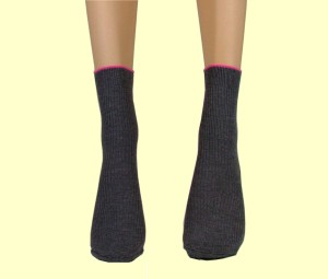 Womens Sock`s with 550 Negative Ion, Helps Improve the Blood Circulation (Womens Sock`s avec 550 ions négatifs, aide à améliorer la circulation sanguin)