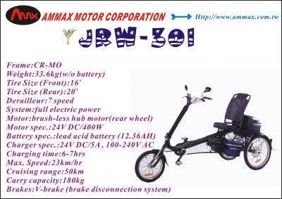 ELECTRIC TRICYCLE (ELECTRIC DREIRAD)