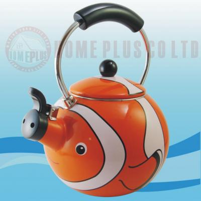 Enamel Teakettle--Clown Fish (Emaille Teekessel - Clown Fish)