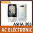 Nokia Asha 303 3G Wifi Mobile Phone - White ()