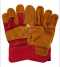 Golden Cow Split leather Palm Gloves--Double Palm