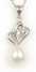 925 Silver Pendant with Diamond ()