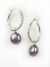 925 Silver Earring with Fresh Water Pearl (925 Silver Earring with Fresh Water Pearl)