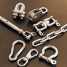 Wire rope, chain, shackles,turnbuckles, thimble, grade80 hook