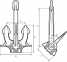 Ship anchor-Screw anchors-IJIN A043 (Ship anchor-Screw anchors-IJIN A043)