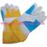 cow split leather welding safety gloves ()