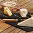 Slate cheese board placemats