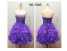 Short Beading Pleated Princess Organza Prom Dresses