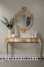 Entrance table decorations console table decoration entrance table with mirror ()