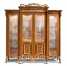 China cabinet (Шкаф FJ-128C украшения шкафа фарфора шкафа держателя стены дисплеев шкафа Китая античный)