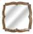 Bath room mirror wooden frame mirror antique mirror dressing mirror decorate mir ()